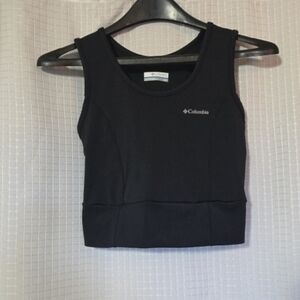 Columbia Crop Tank Top Womens Small Athletic Sportswear Workout Gym